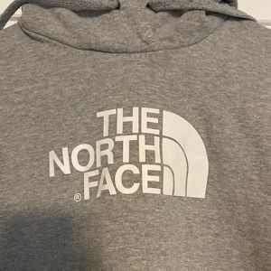 Men’s XL North Face hoodie grey